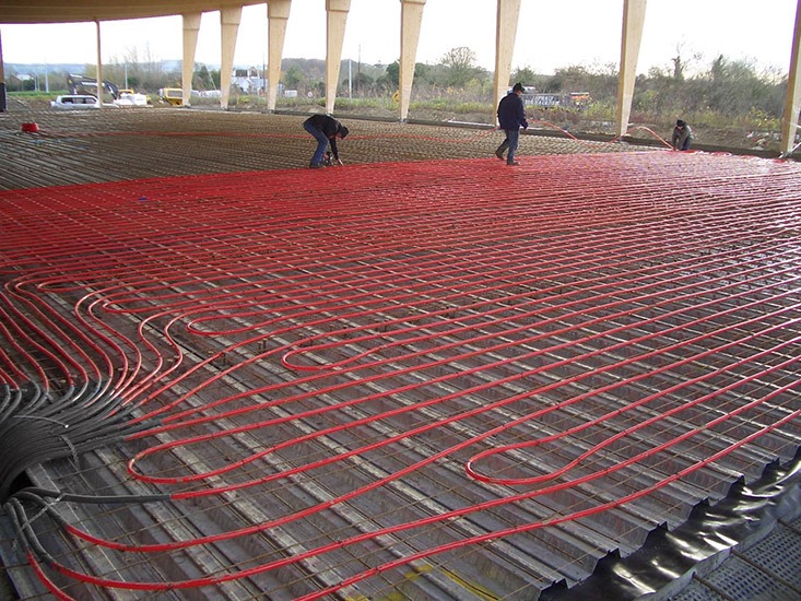 The Underfloor heating System